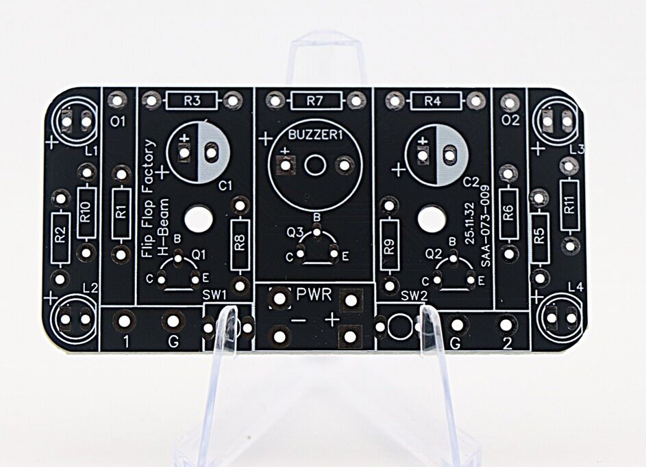 H Beam FF - Buttons, LEDs