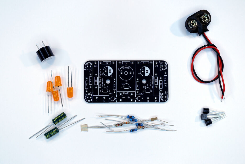X Beam FF - 4x LEDs, Buzzer - 12V